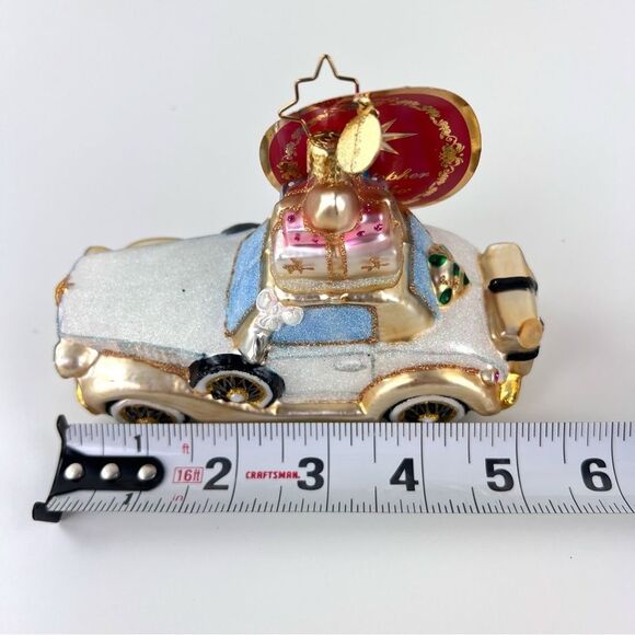 Christopher Radko Wedding Chariot Ornament - Picture 9 of 10